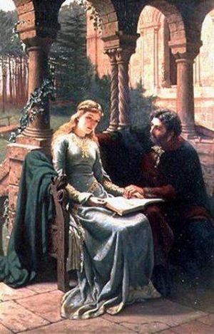 Bild 1: Abaelard und seine Schülerin Héloïse