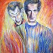 Faust und Mephisto in Marthens Garten