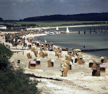 Strandkörbe in Schleswig-Holstein