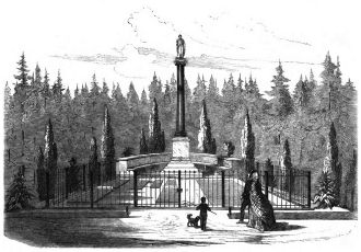 Humboldts Familienbegräbnis im Schloßgarten von Tegel