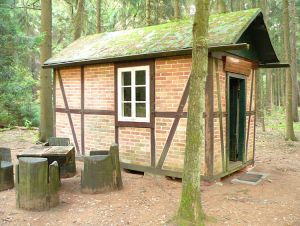Von Hermann Löns genutzte Jagdhütte bei Westenholz