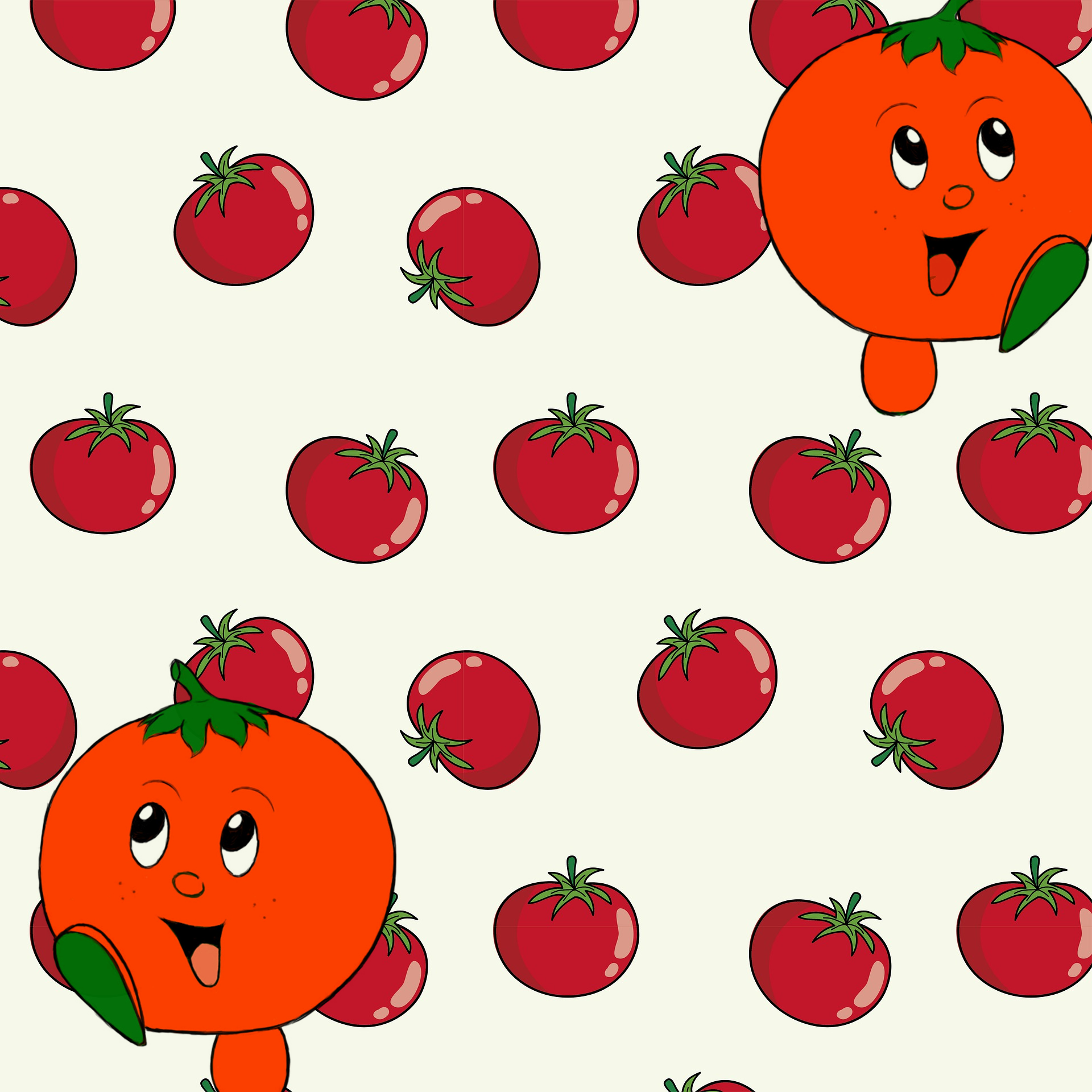 Tomatensalat / Deutschland-Lese