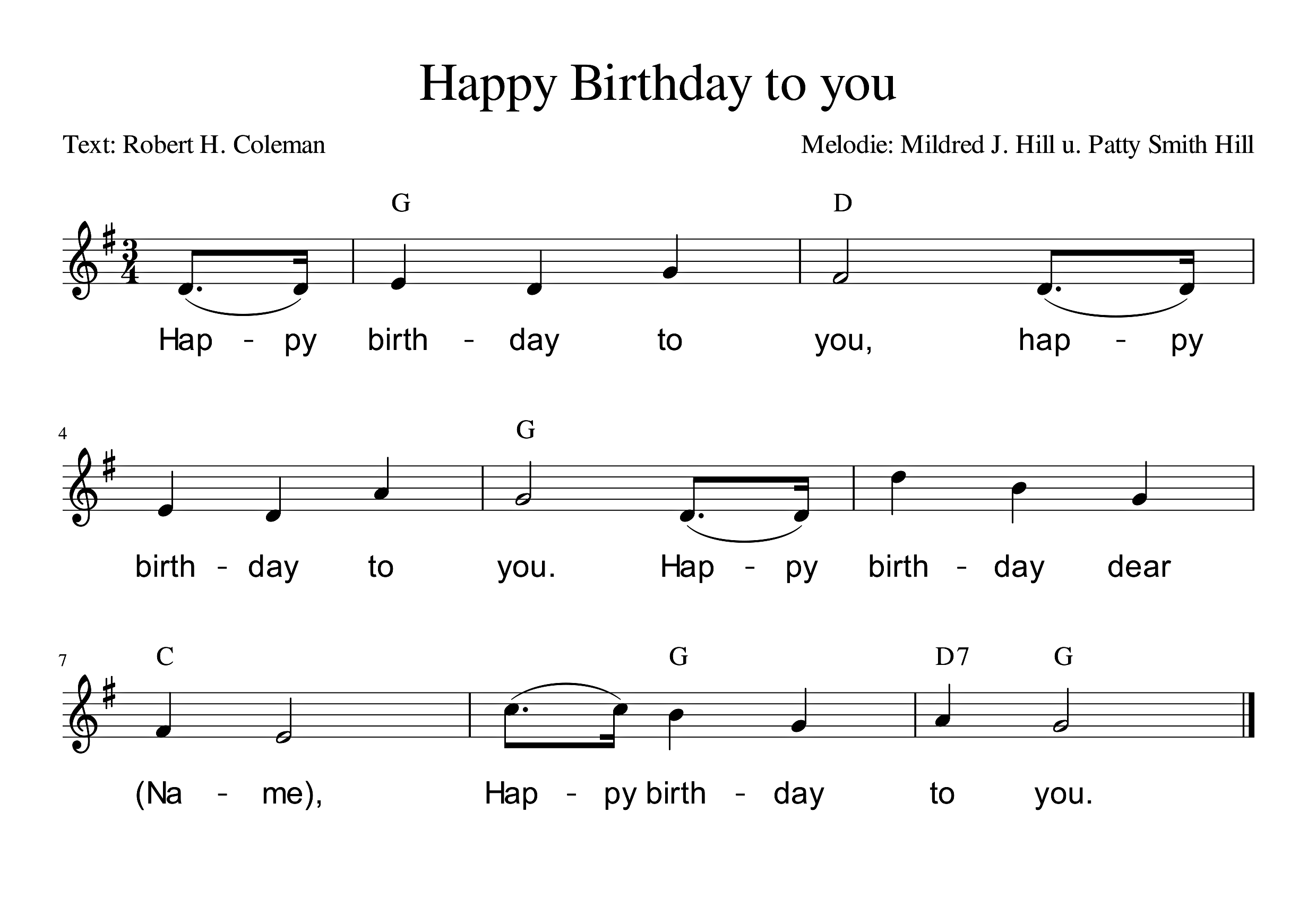 Deutschland-Lese | Happy Birthday to You